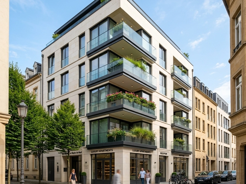 Duplex avec jardin à Limpertsberg